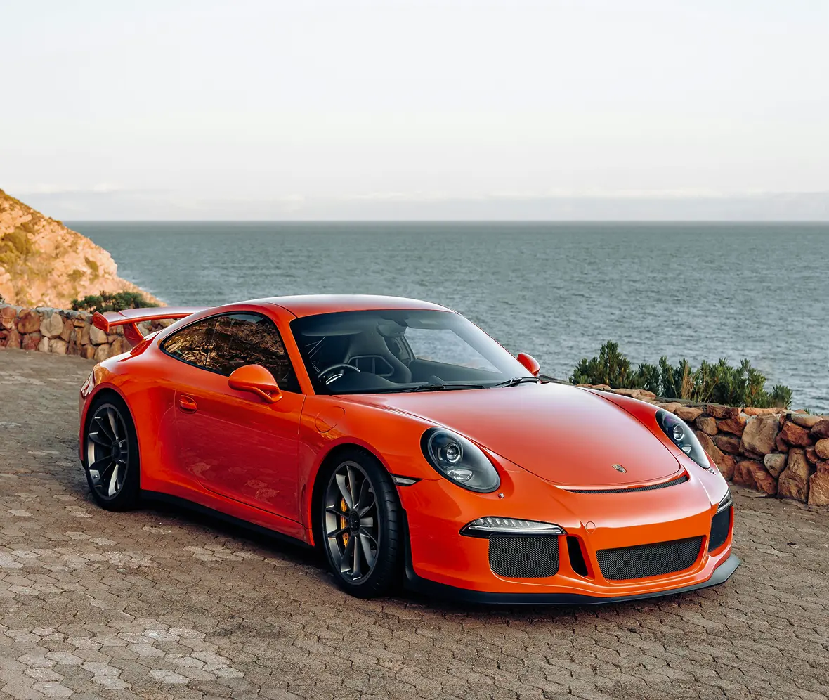 car on the beach